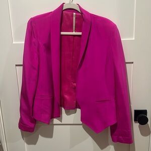 Truth & Pride fuchsia blazer M